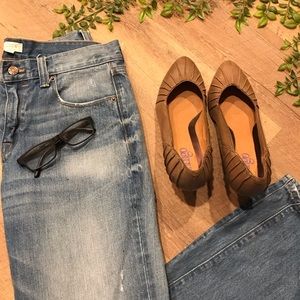 Indigo by Clark’s Brown Leather Pumps 9